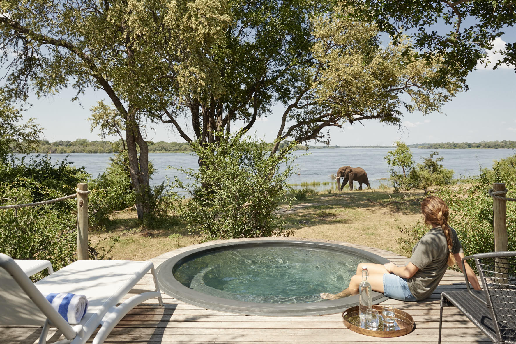 Victoria Falls River Lodge In Zambezi National Park Zimbabwe True Travel   Victoria Falls River Lodge Luxury Family Tent 