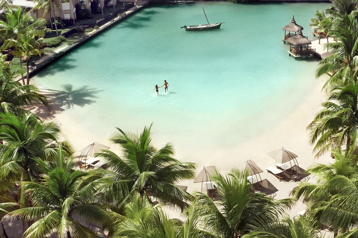 Beach at Paradise Cove Boutique Hotel, Mauritius