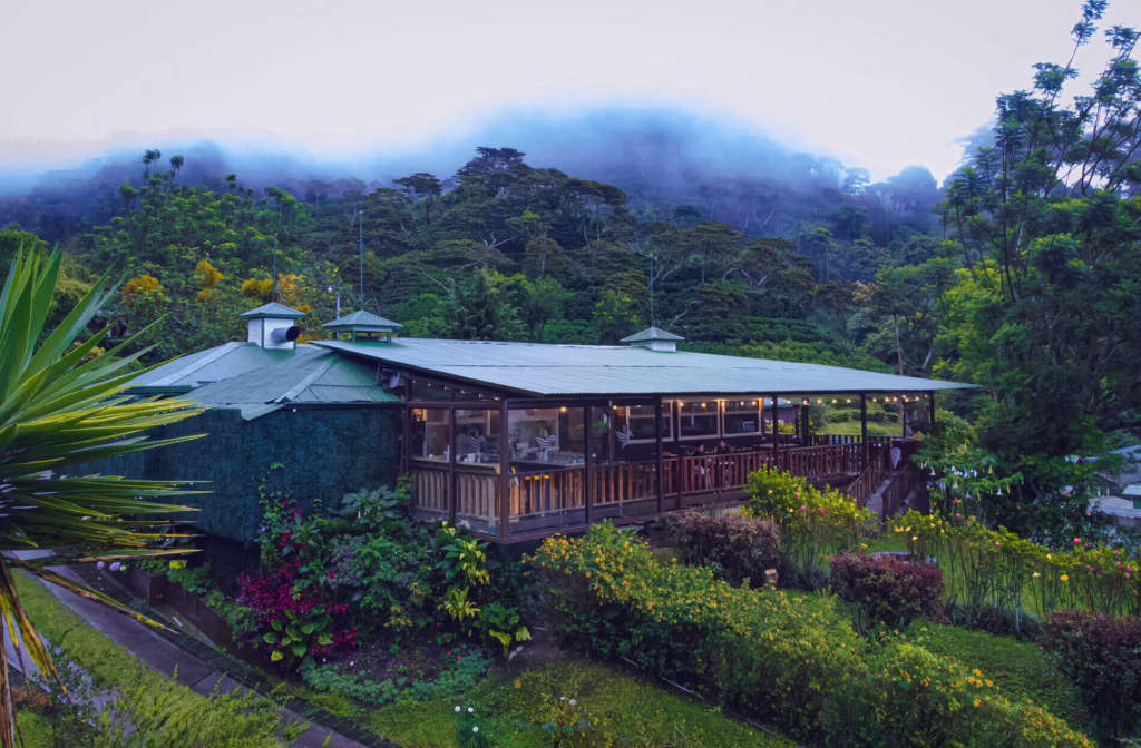 Finca Lerida among cloud forest near Boquete, Panama