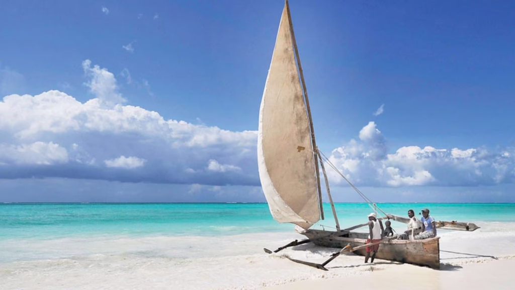 Beach in Tanzania