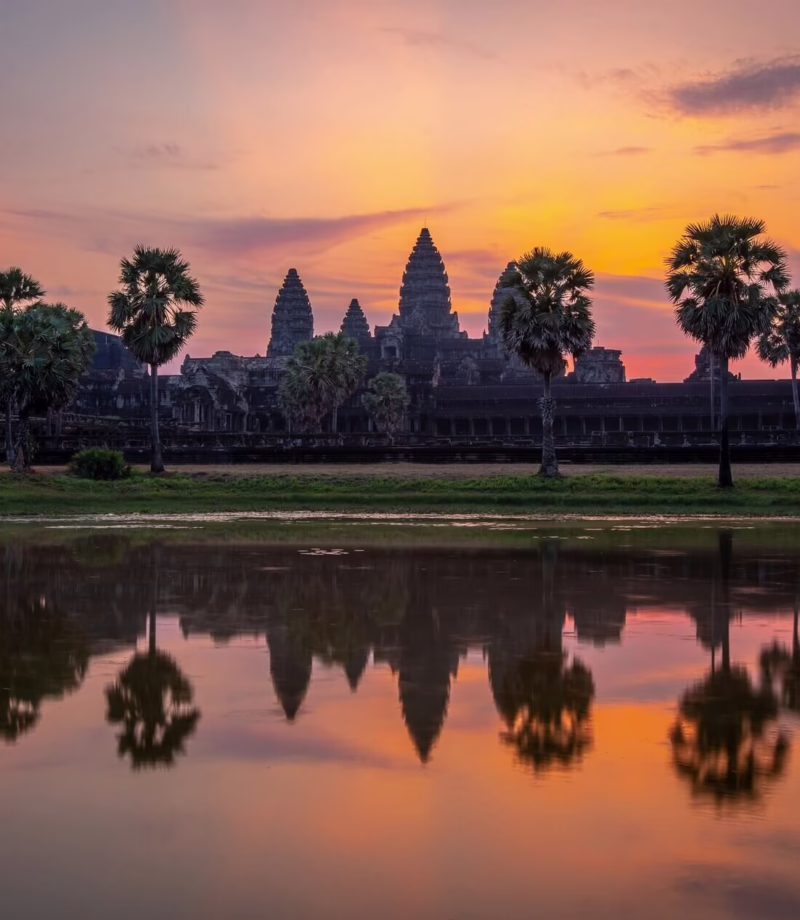 Angkor Wat Sunrise, Cambodia