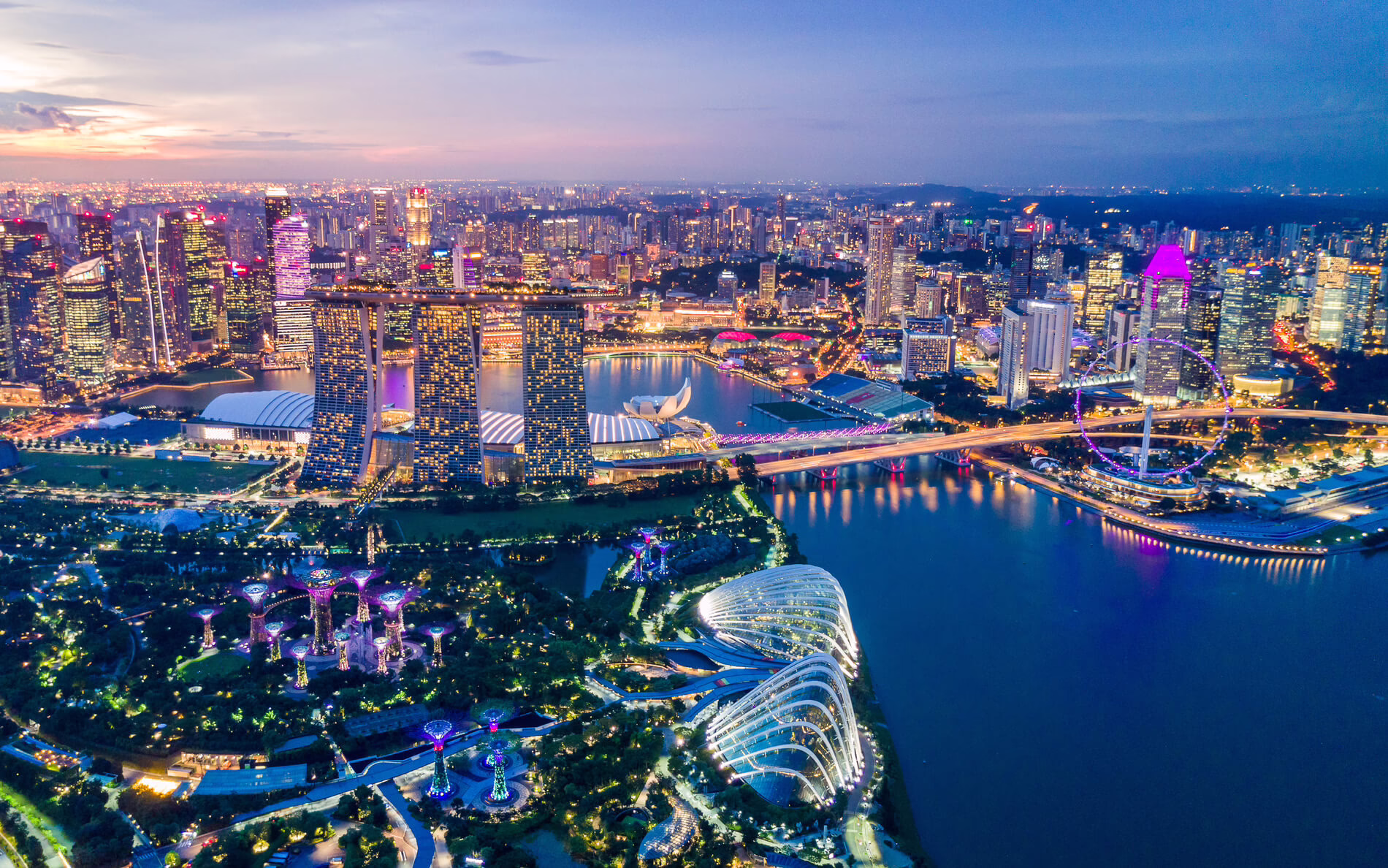 Singapore skyline