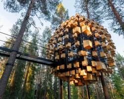 EU_Sweden_Luleå river valley_Tree Hotel-lodge